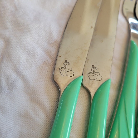 Fiesta Sea Mist Flatware ~ Swirl ~ 6 Pieces ~ Post-86 ~ Collectible - Picture 15 of 16